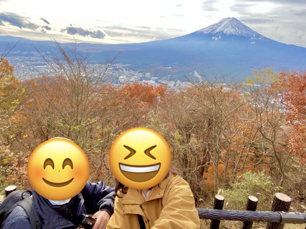 カチカチ山からの富士山